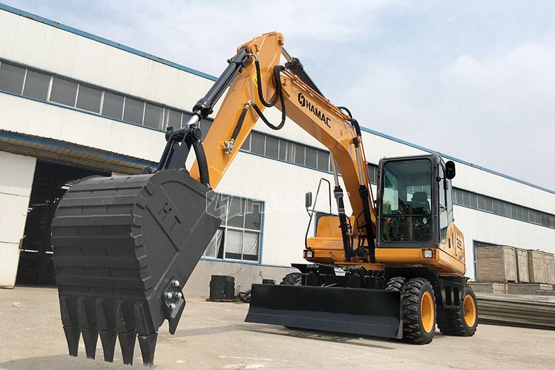 Wheel type Excavator